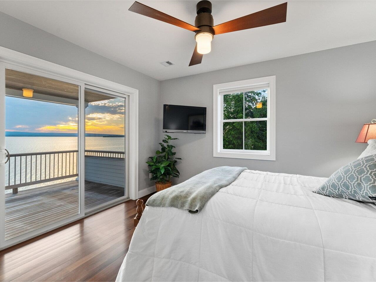 Bedroom with Deck Access