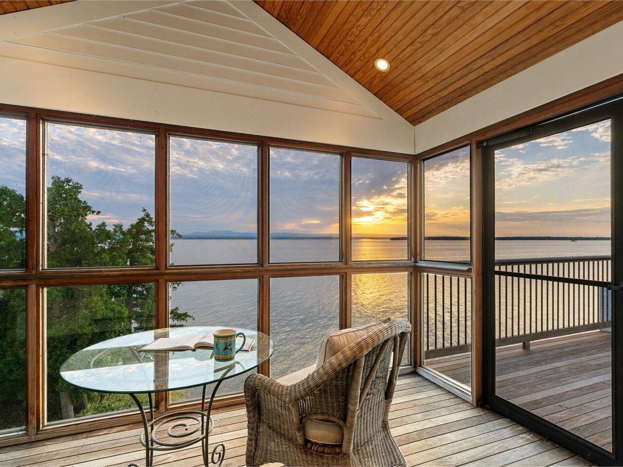 With Screened Porch & Deck