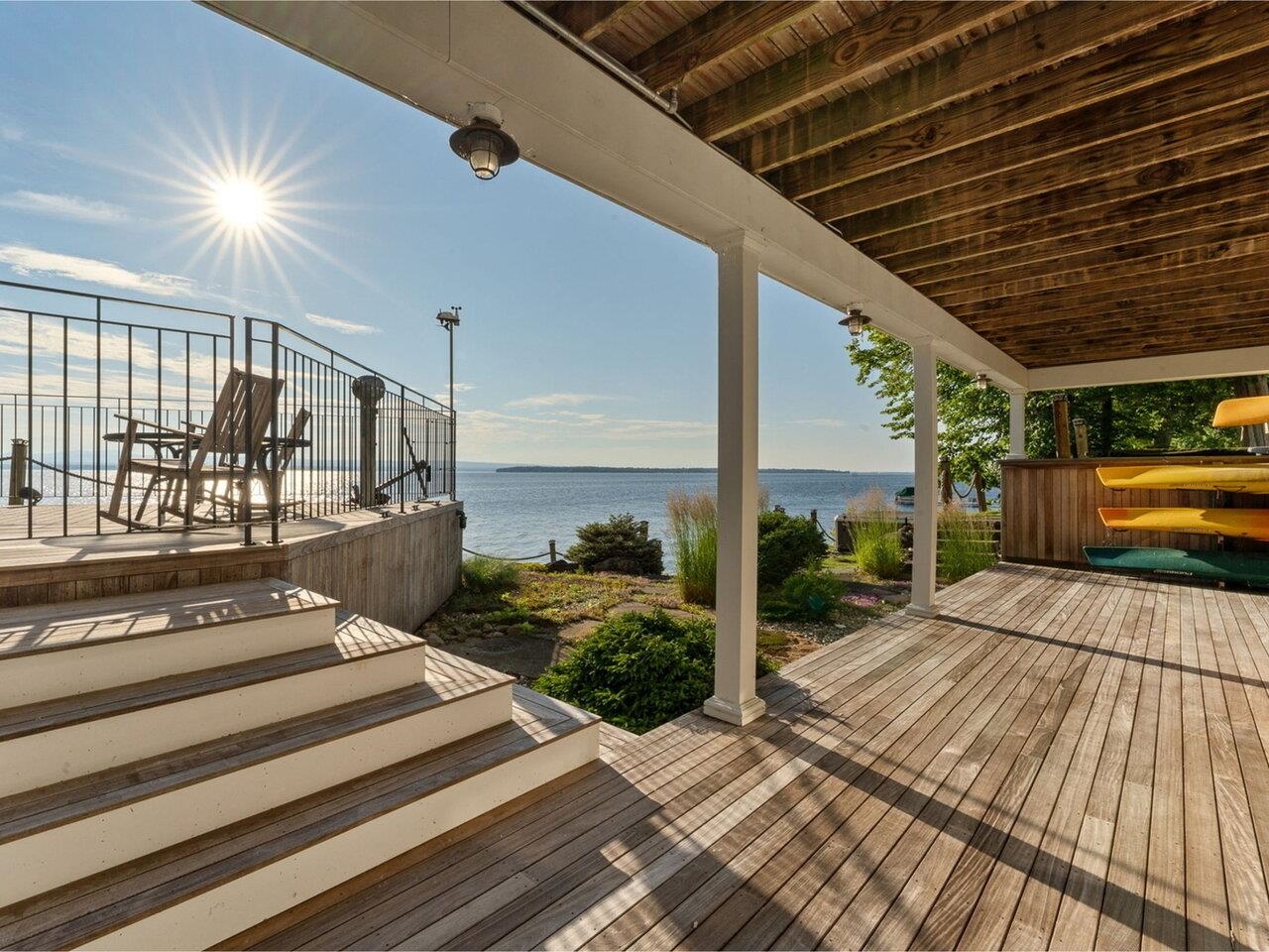 Steps to the Pool