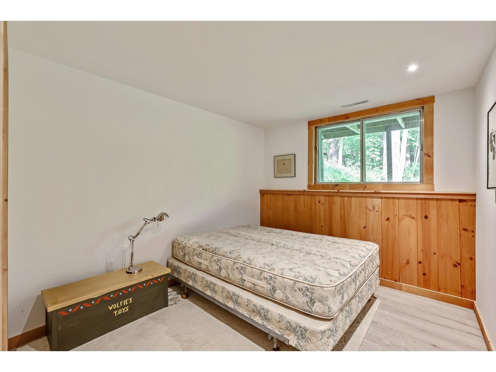 Lower level bedroom