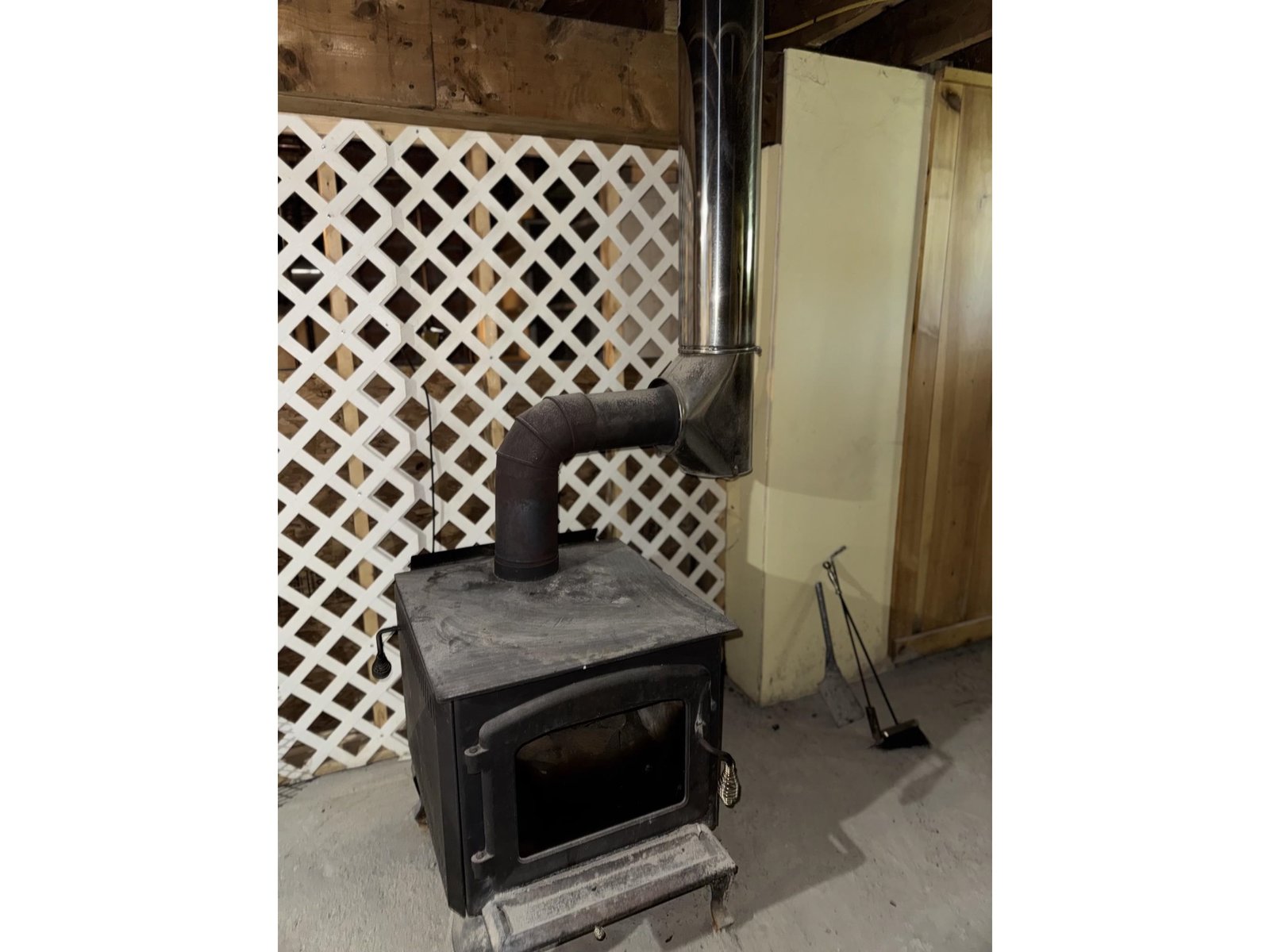 basement woodstove