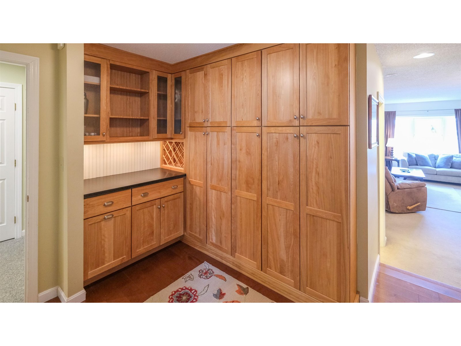 Storage in hallway