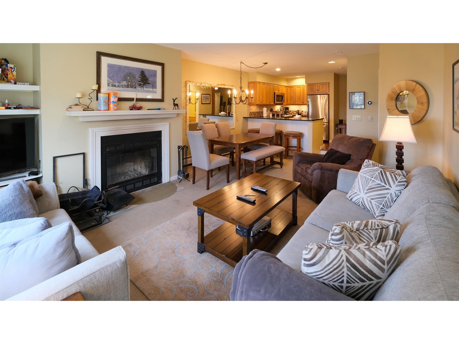 Open floor plan
