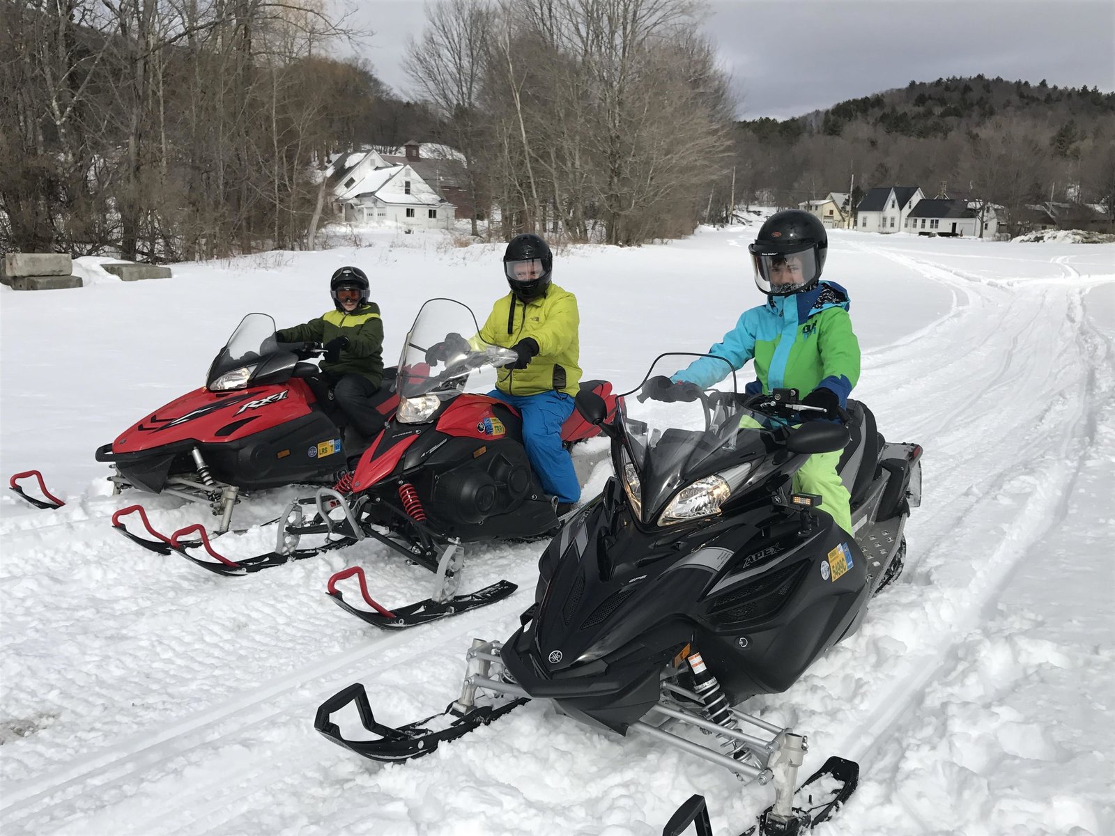 Near snow mobile trails