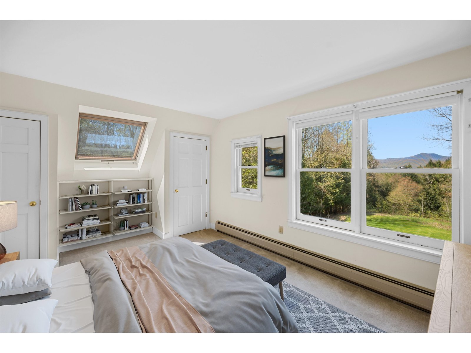 Primary Bedroom virtually staged