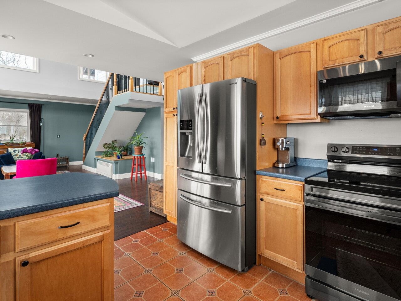 New stove and microwave