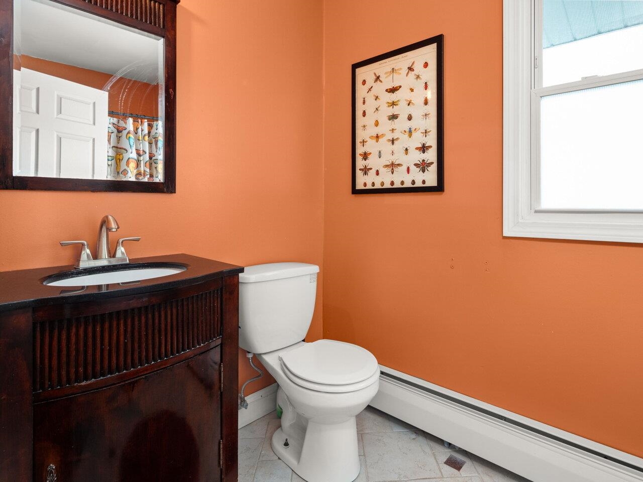 First floor full bathroom
