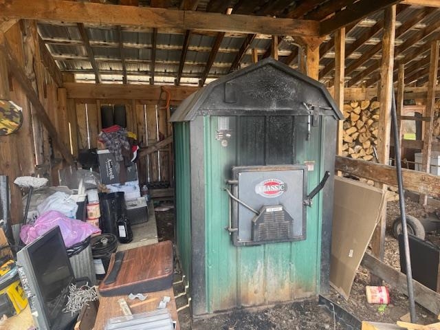 Outdoor wood boiler