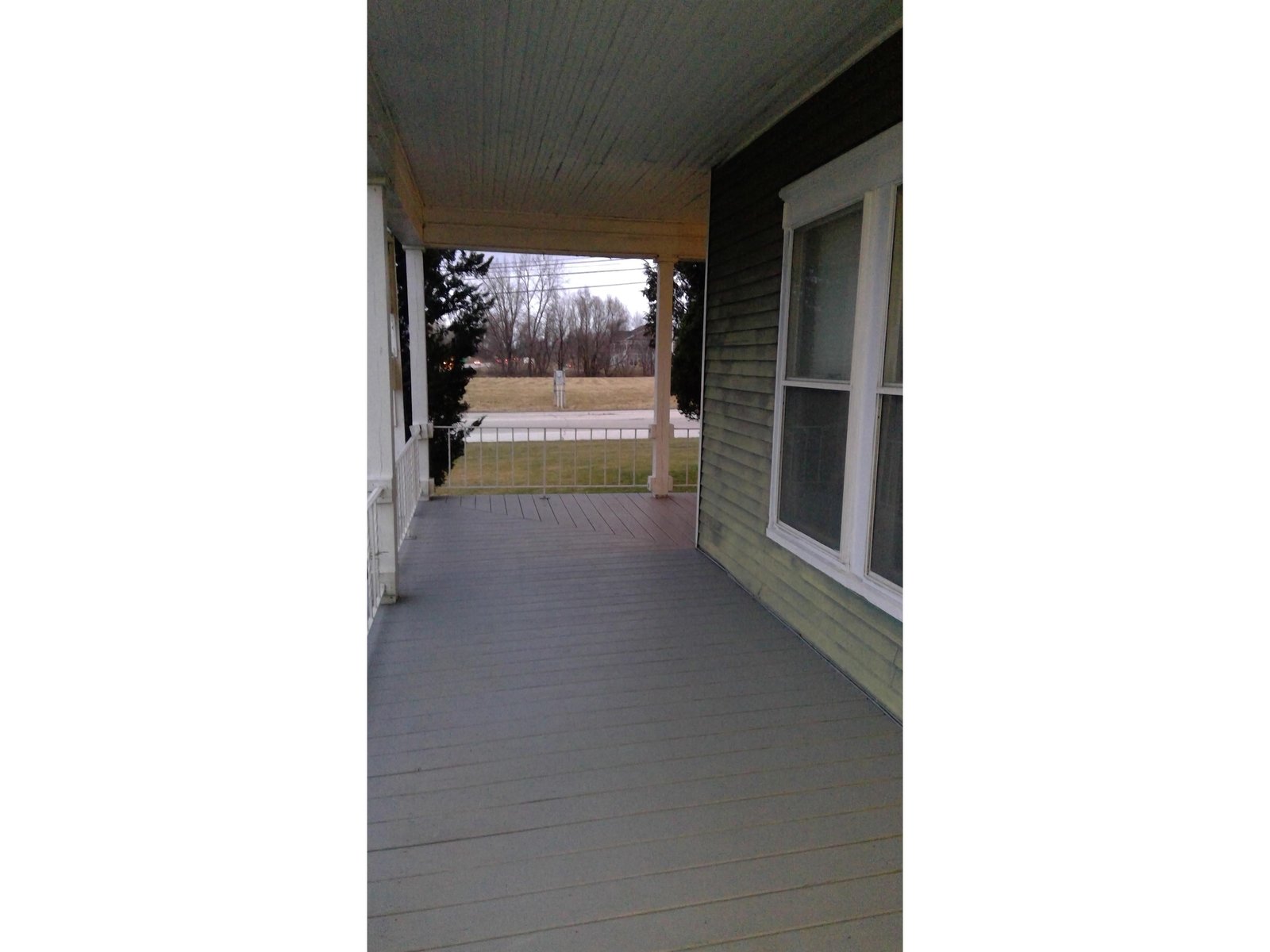 Front porch.