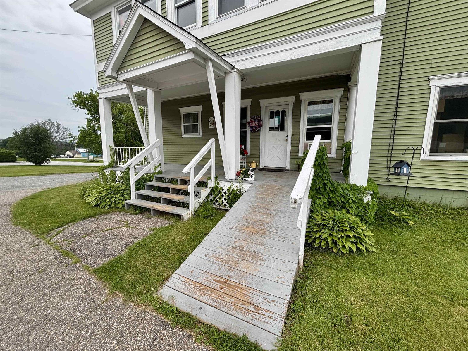 Back entrance