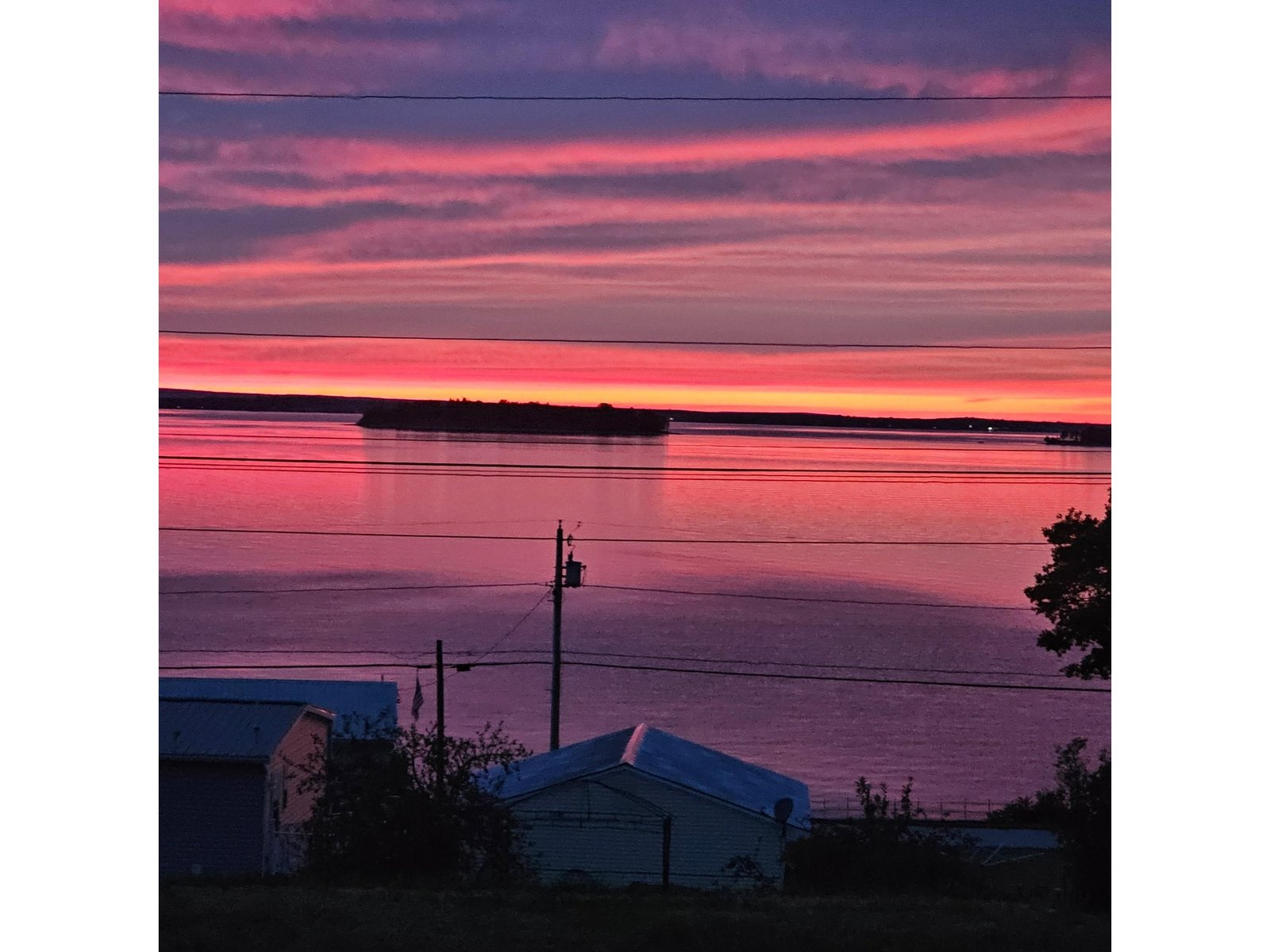 Sunset from the Deck