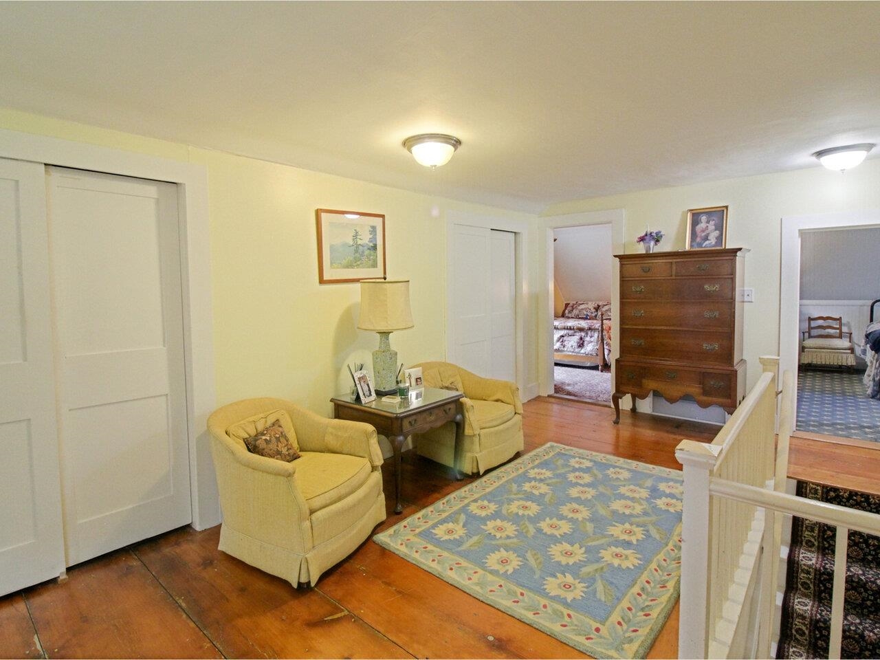 2nd Floor Landing with Closets