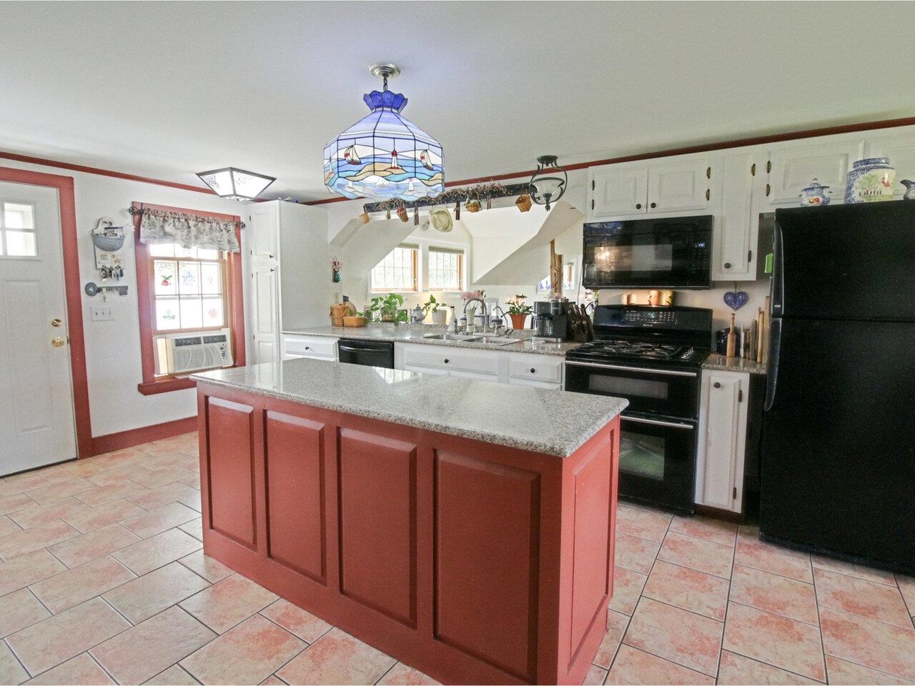 Kitchen with Granite Counters