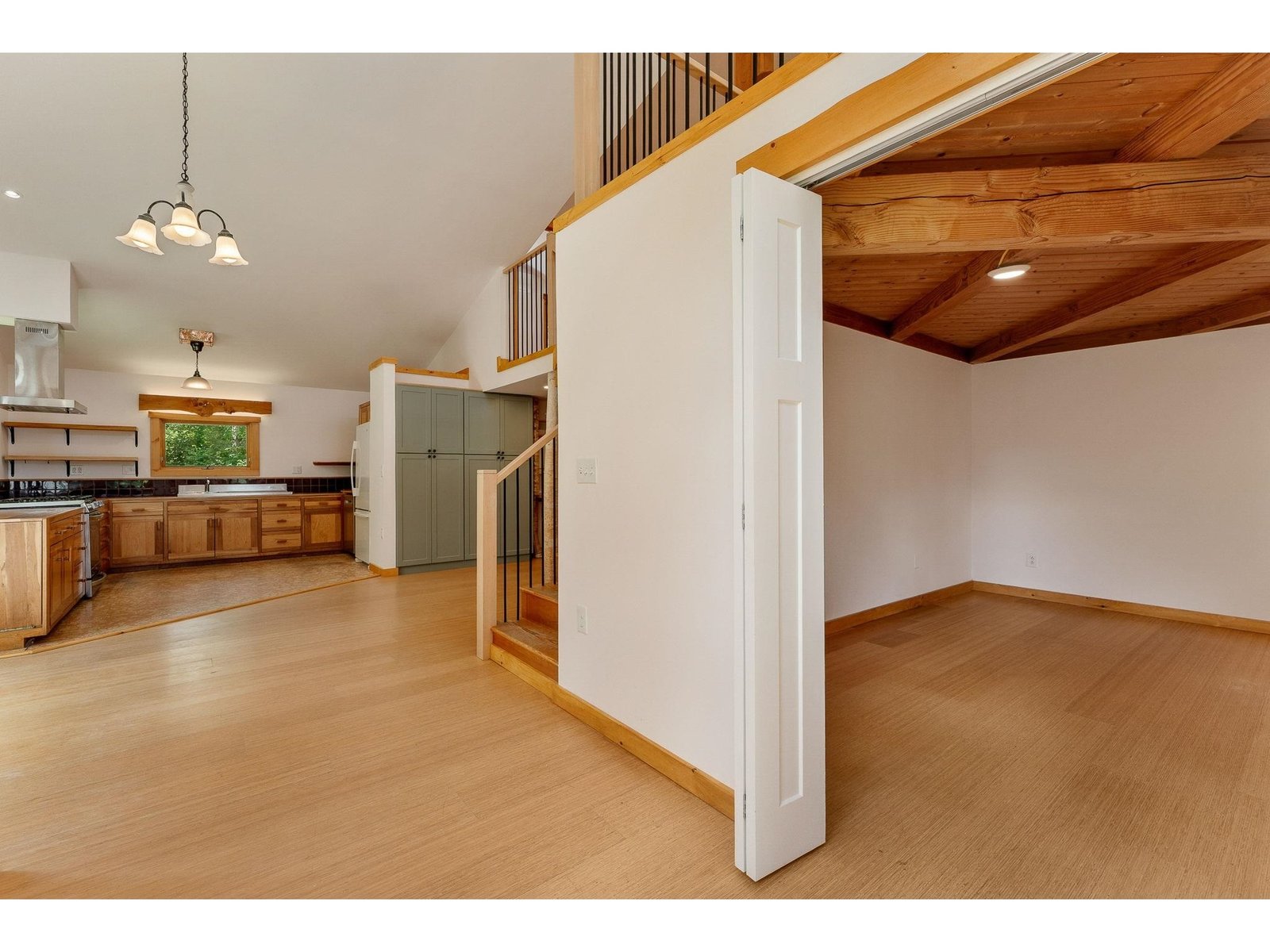 Enclosed space under loft