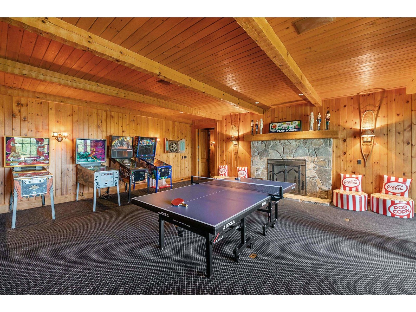 Lower level game room