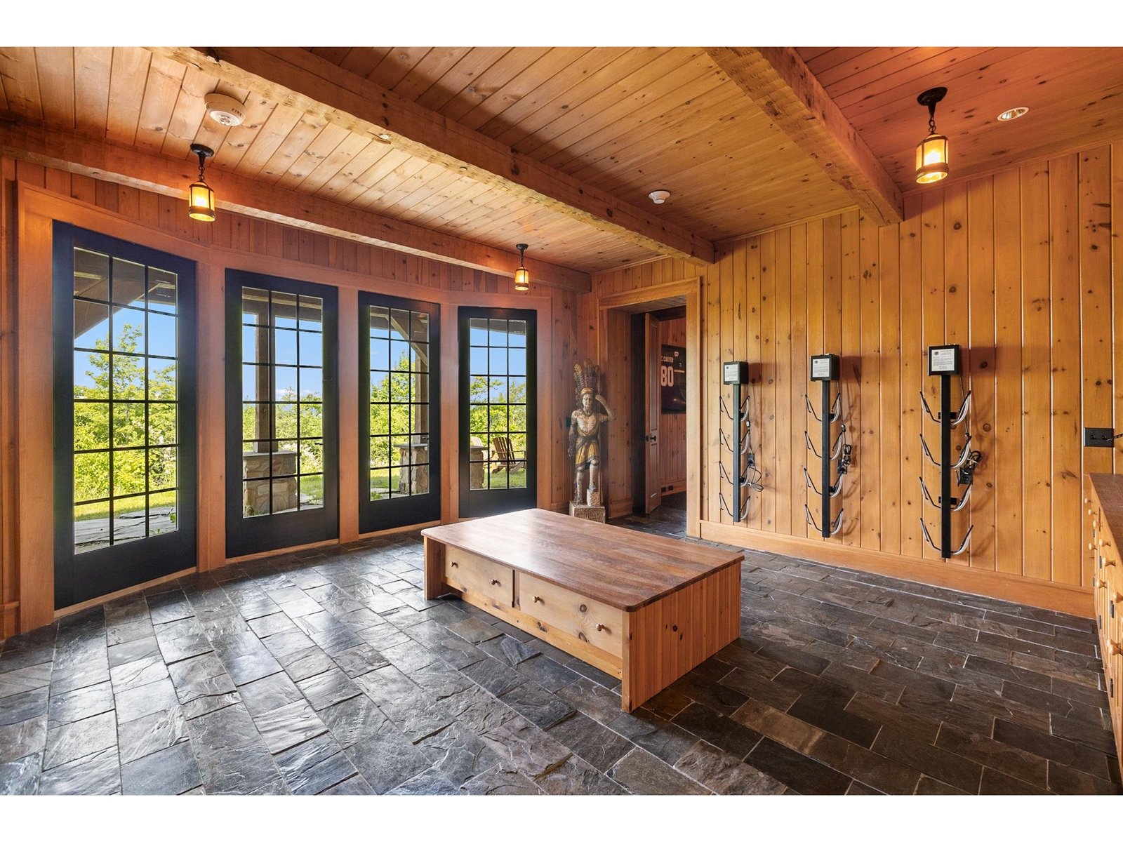 Lower level mudroom