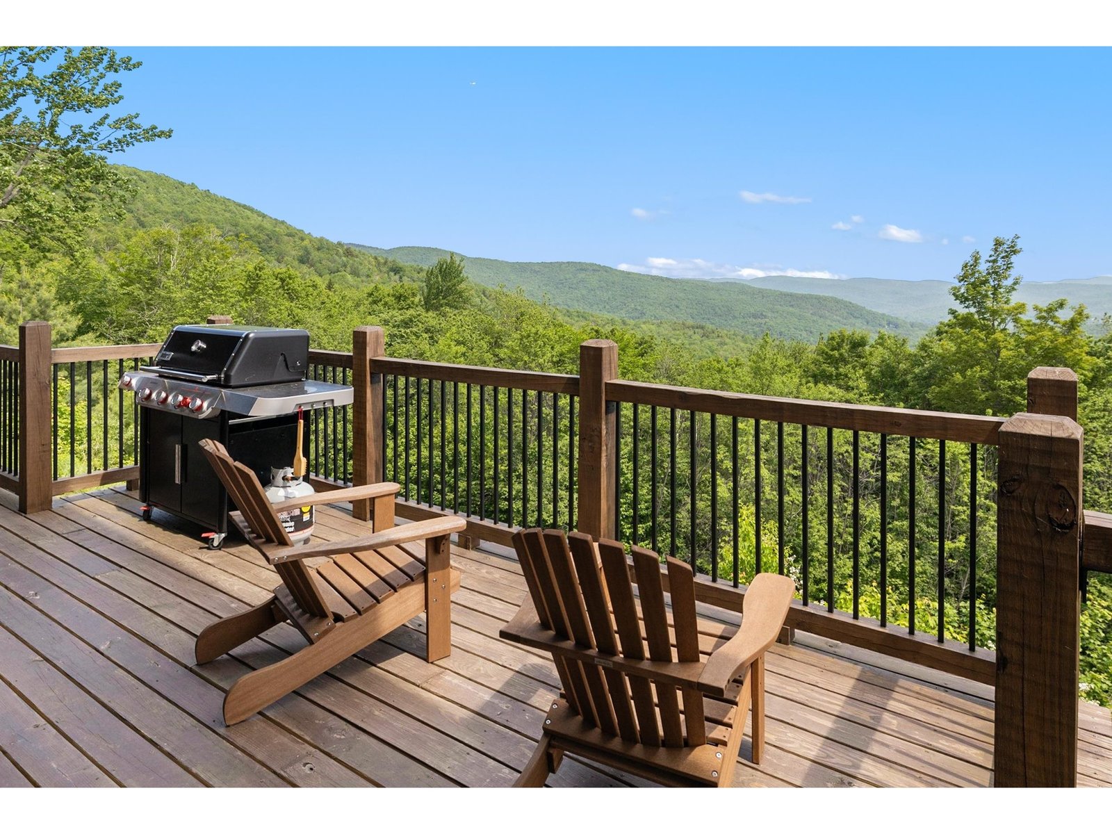 Porch over looking the Okemo Valley