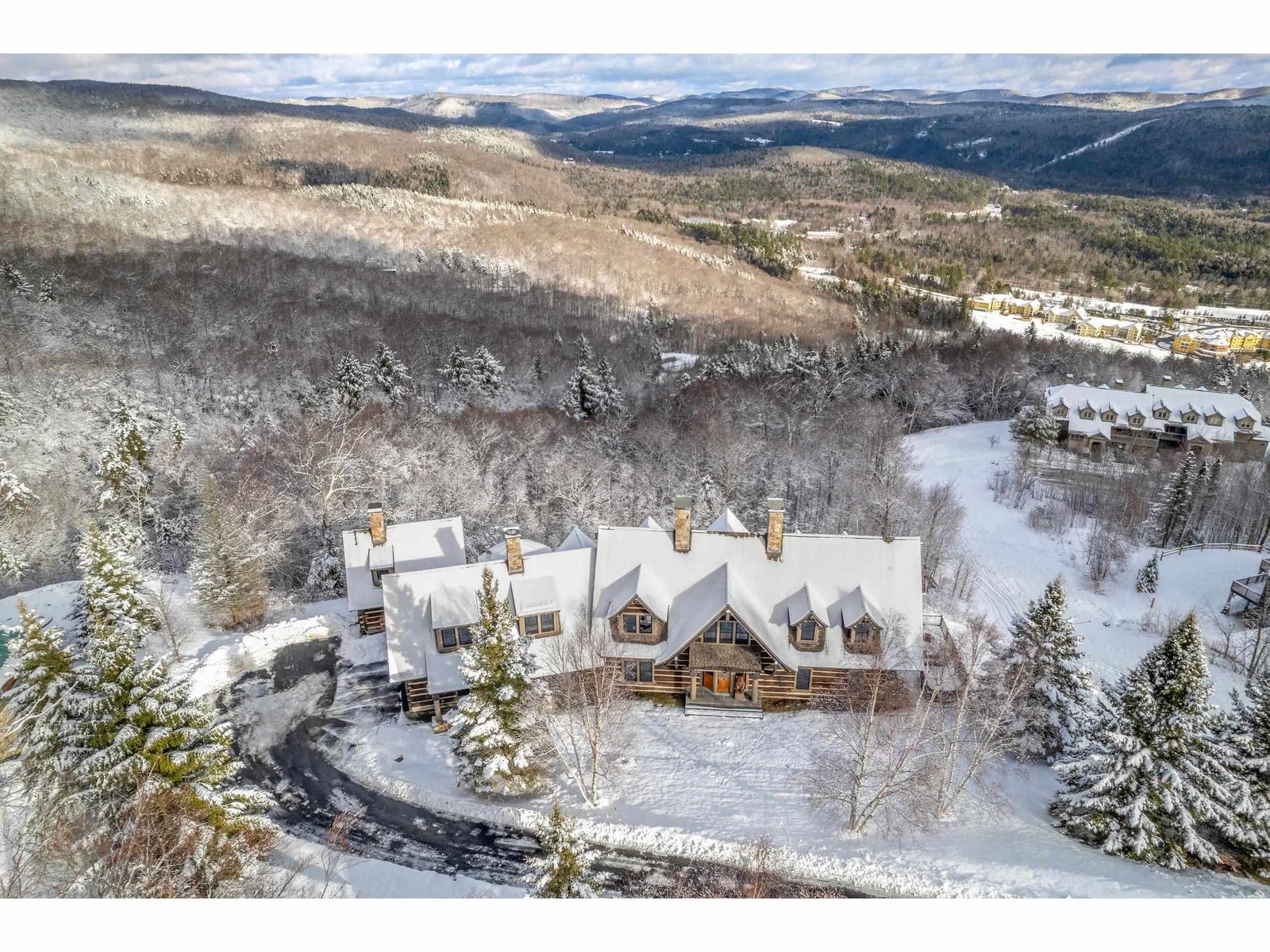 Near ski trail