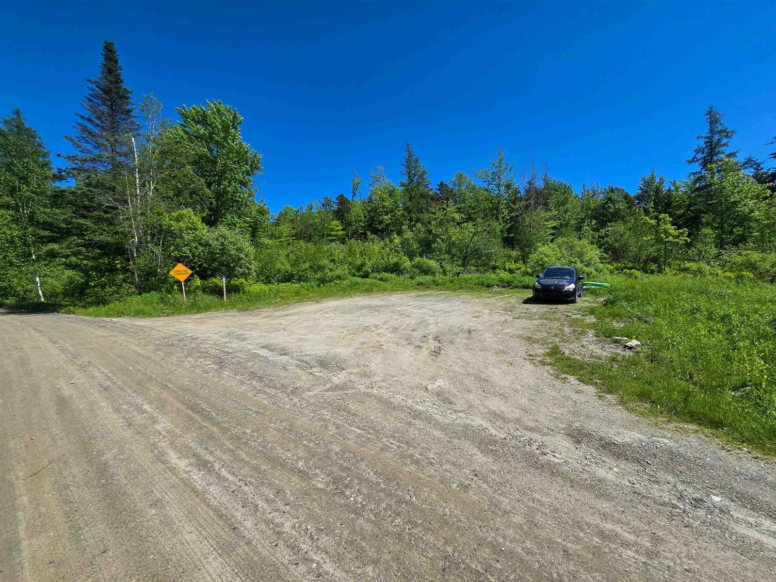 Trailhead Parking Down the Road