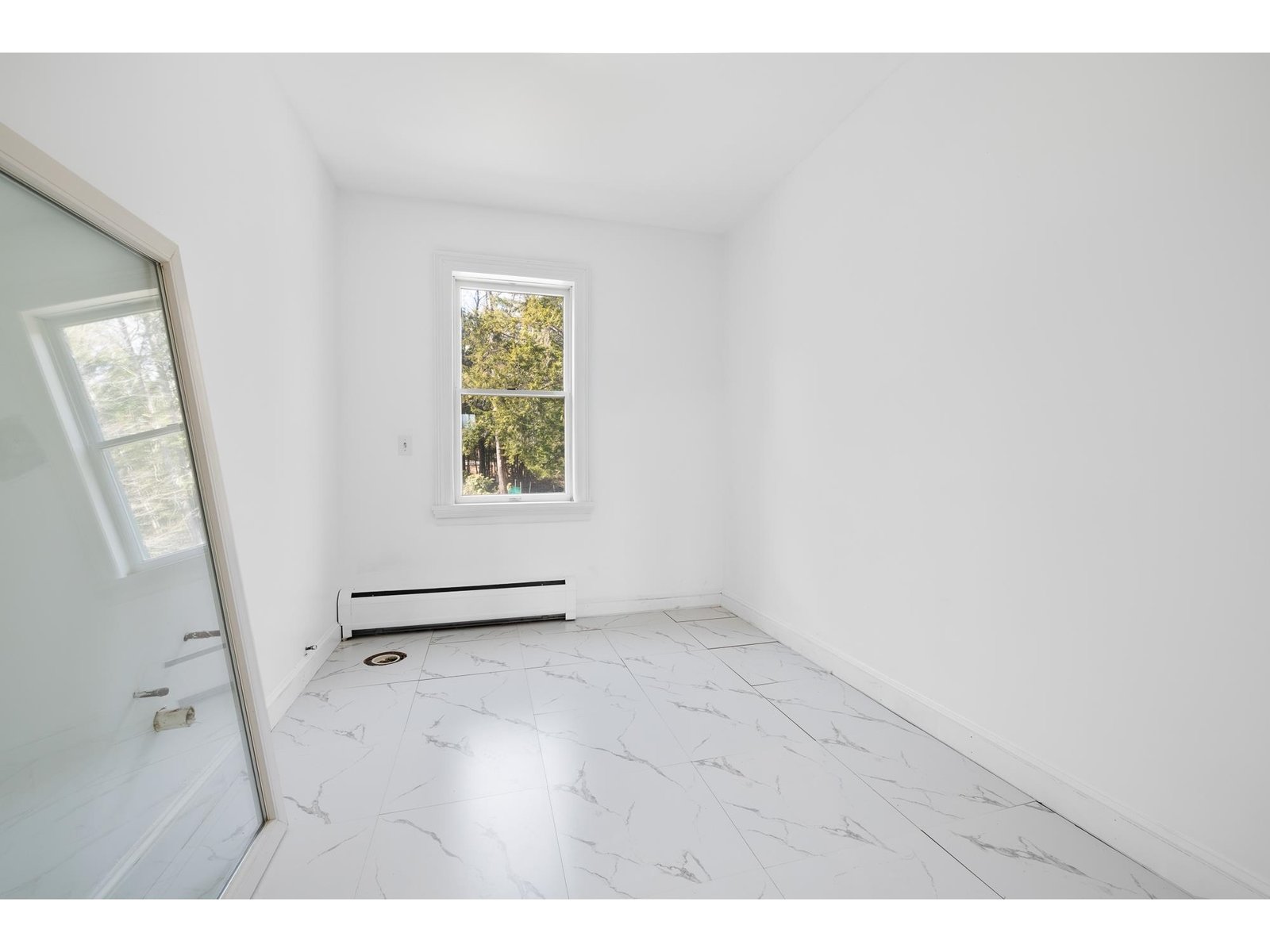 Room off Primary Bedroom that is plumped for bath