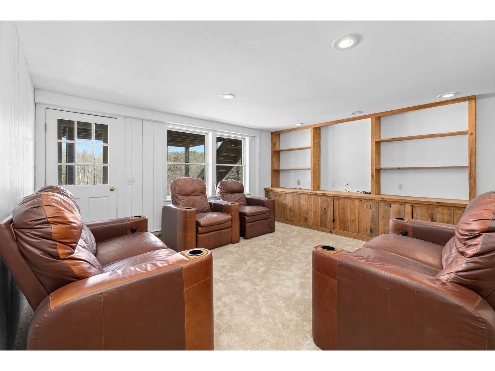 Family Room in Lower Level