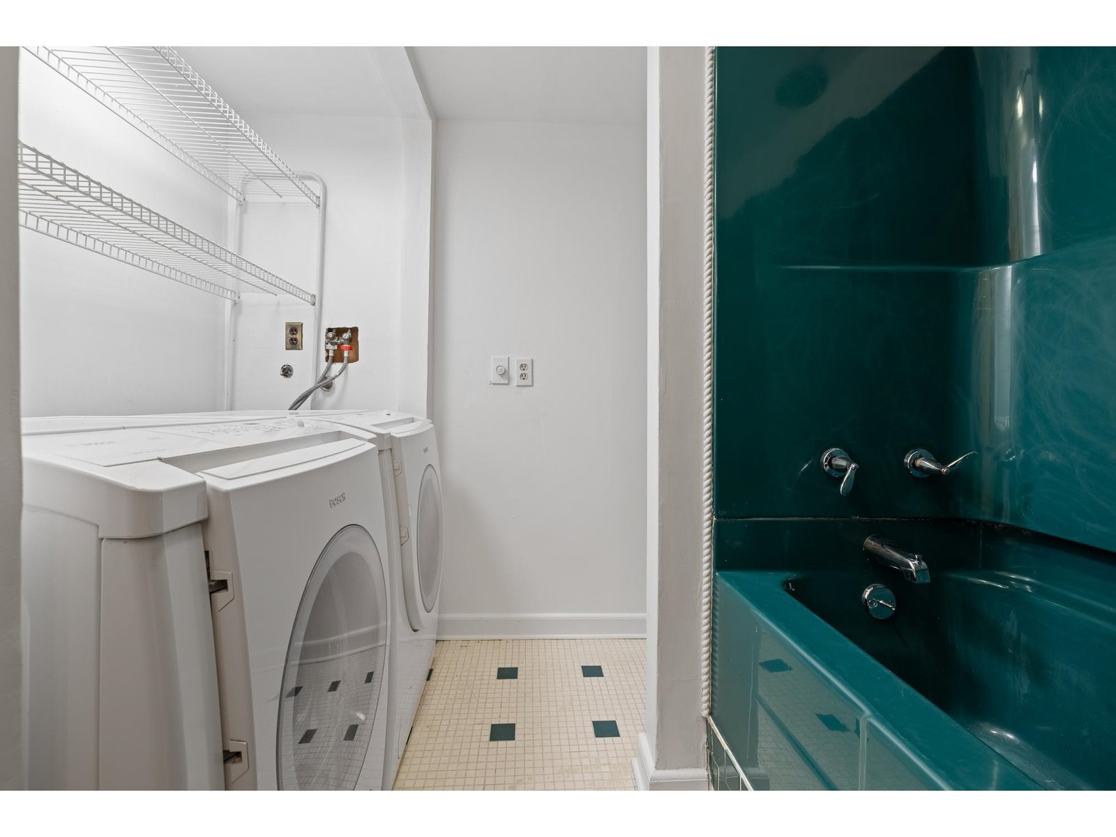 Laundry on Lower Level
