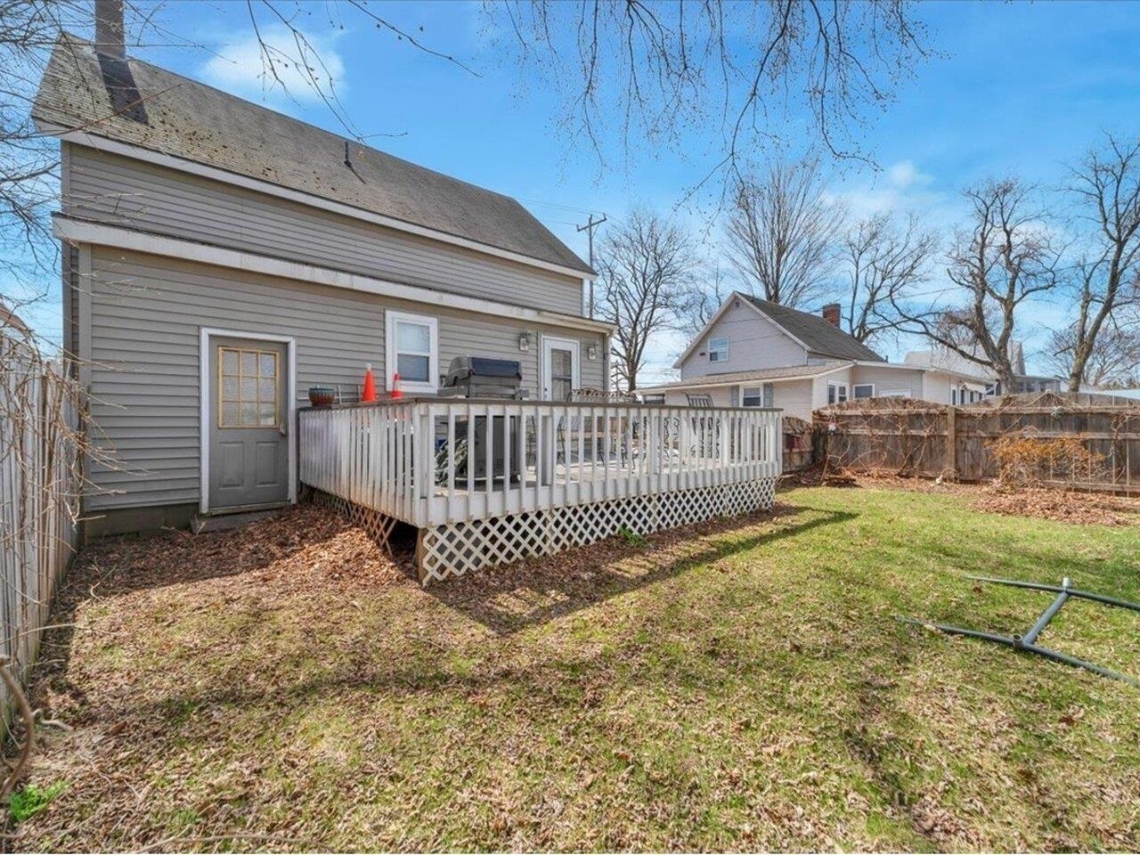 Large backyard!