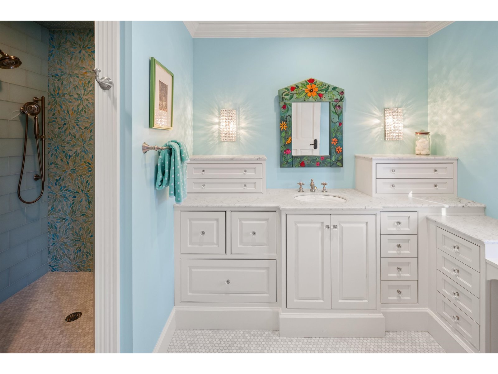 Guest Bath - Custom Tiled Shower