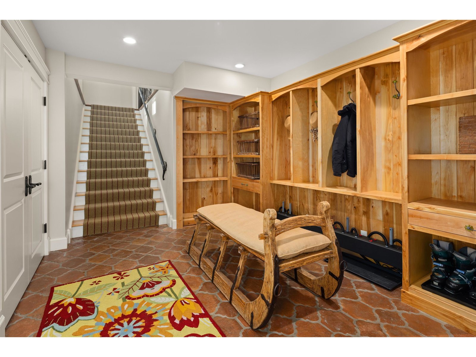 Mudroom Entrance from Garage