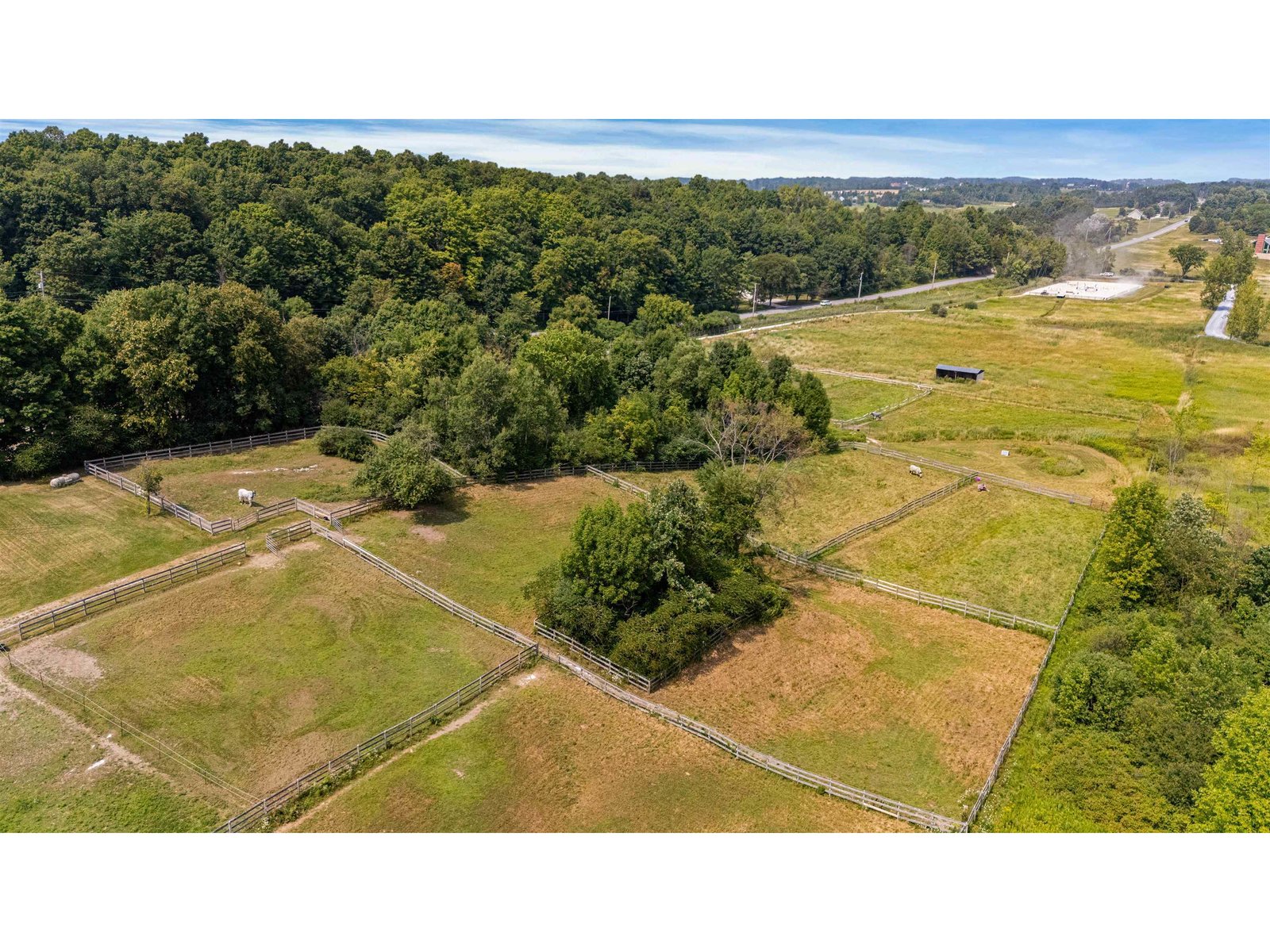 close up of the board fenced pastures