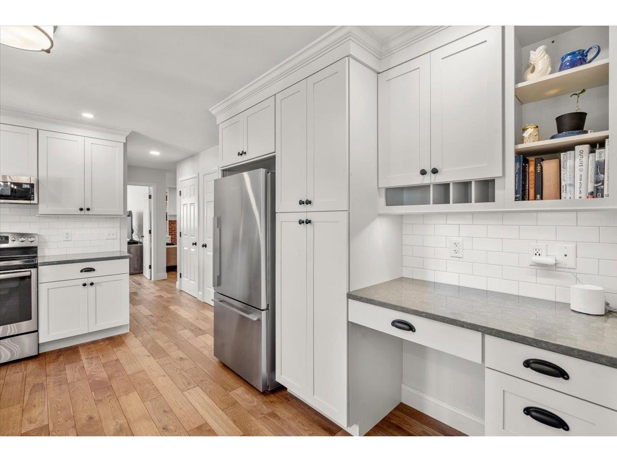 Mudroom with garage access
