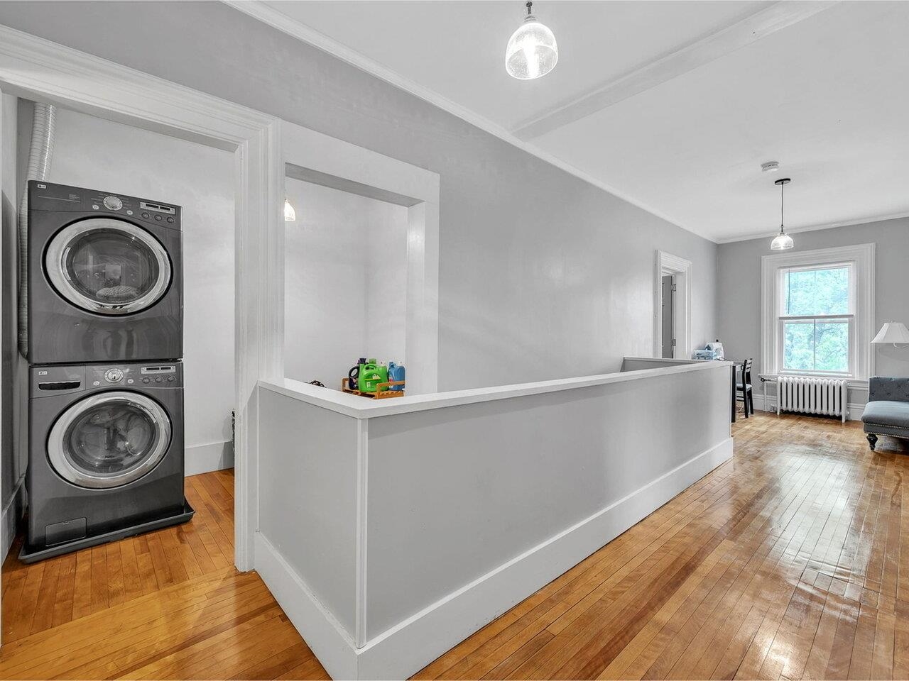Convenient Upstairs Laundry