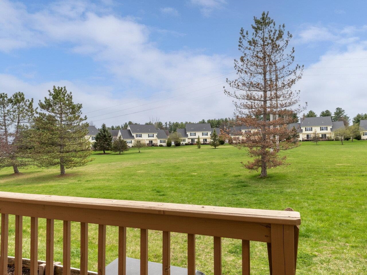 Deck Overlooks Common Land
