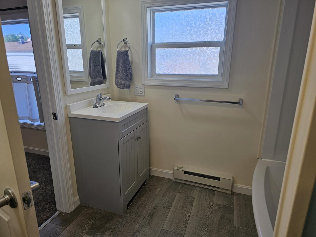 Remodeled bathroom