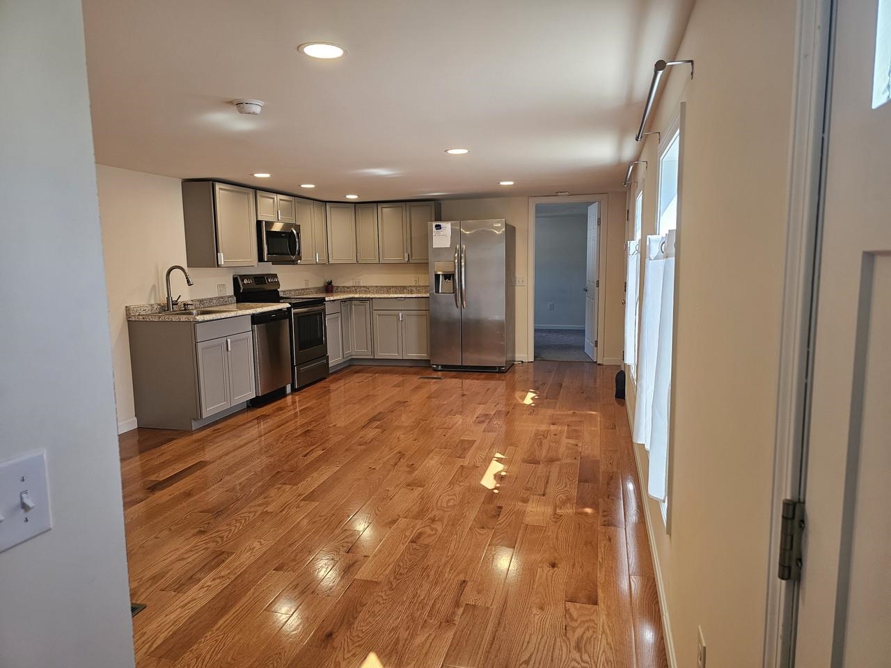 Open entertaining area