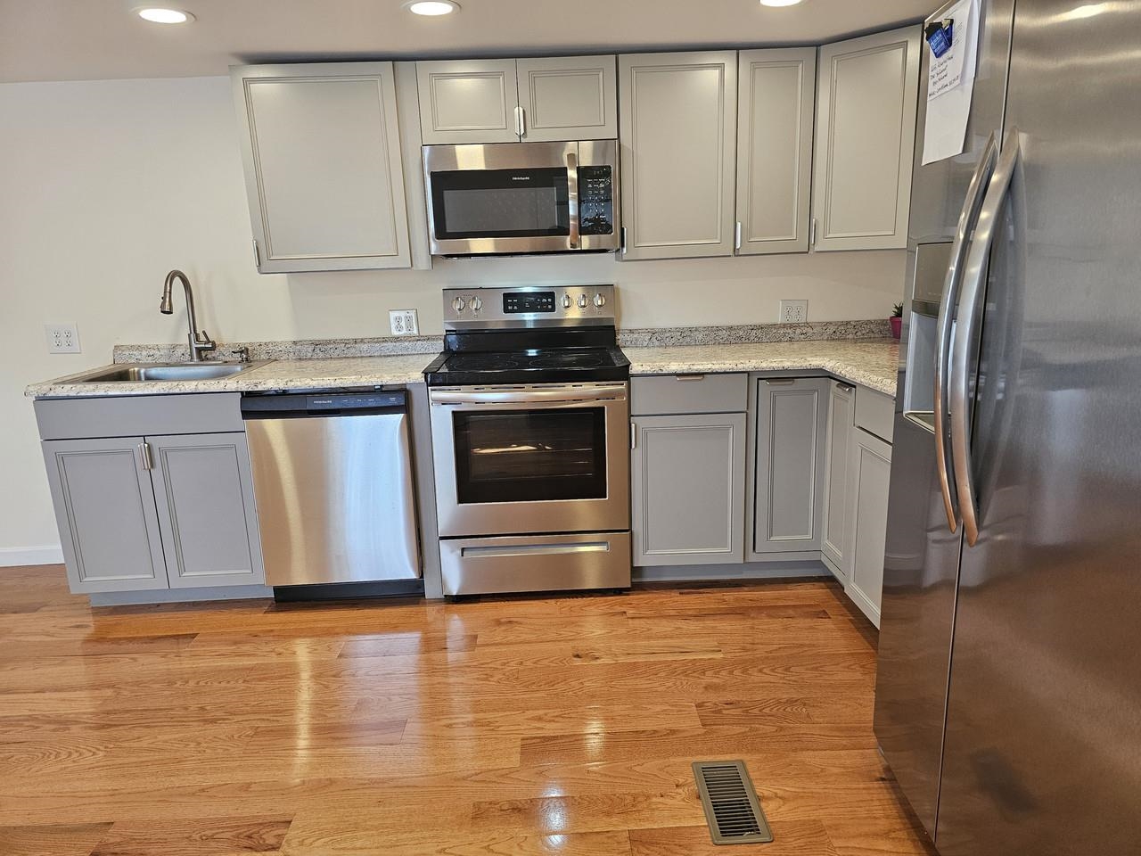 Stainless-steel appliances