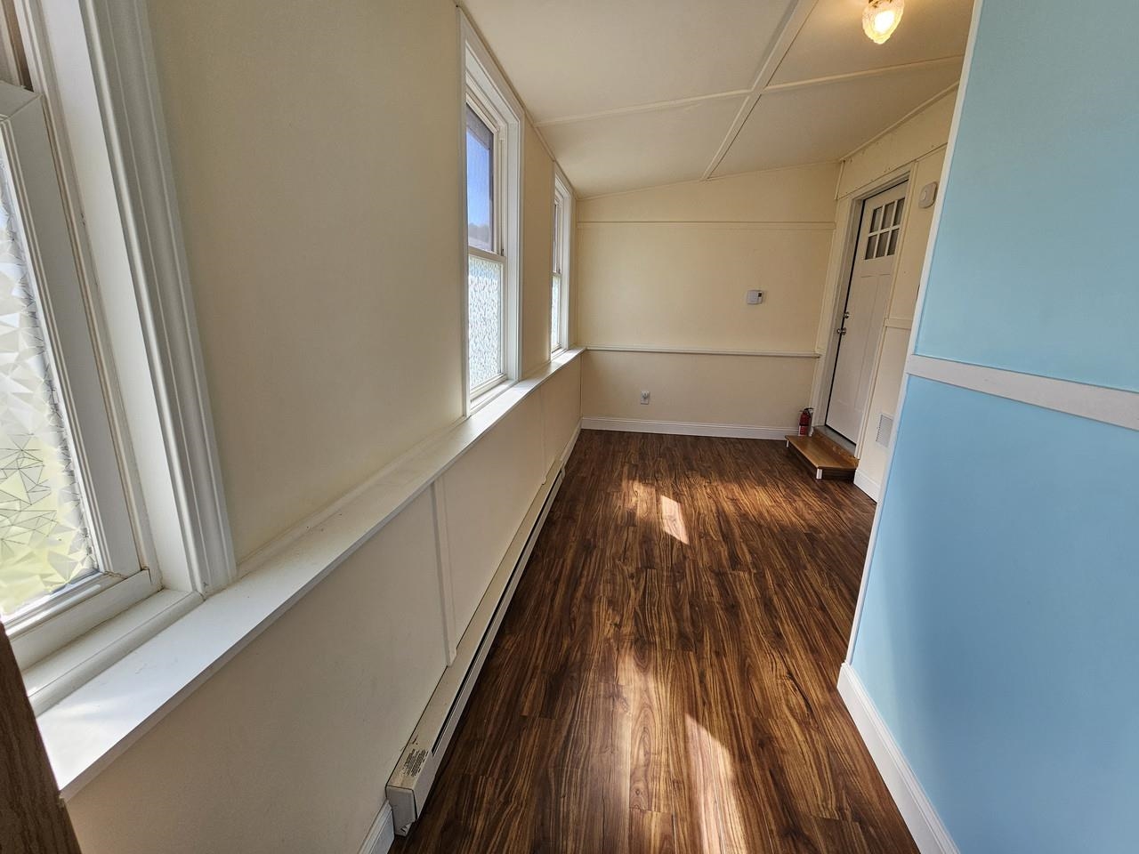 Airlock entry heated mudroom