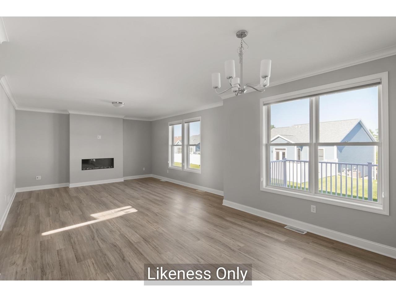 Open Dining & Living Rooms