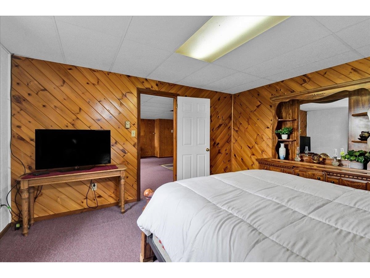 Partially Finished Basement: Bedroom 2