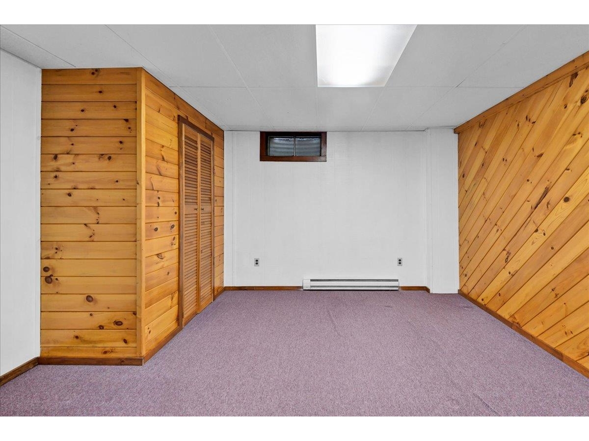 Partially Finished Basement: Bedroom 3