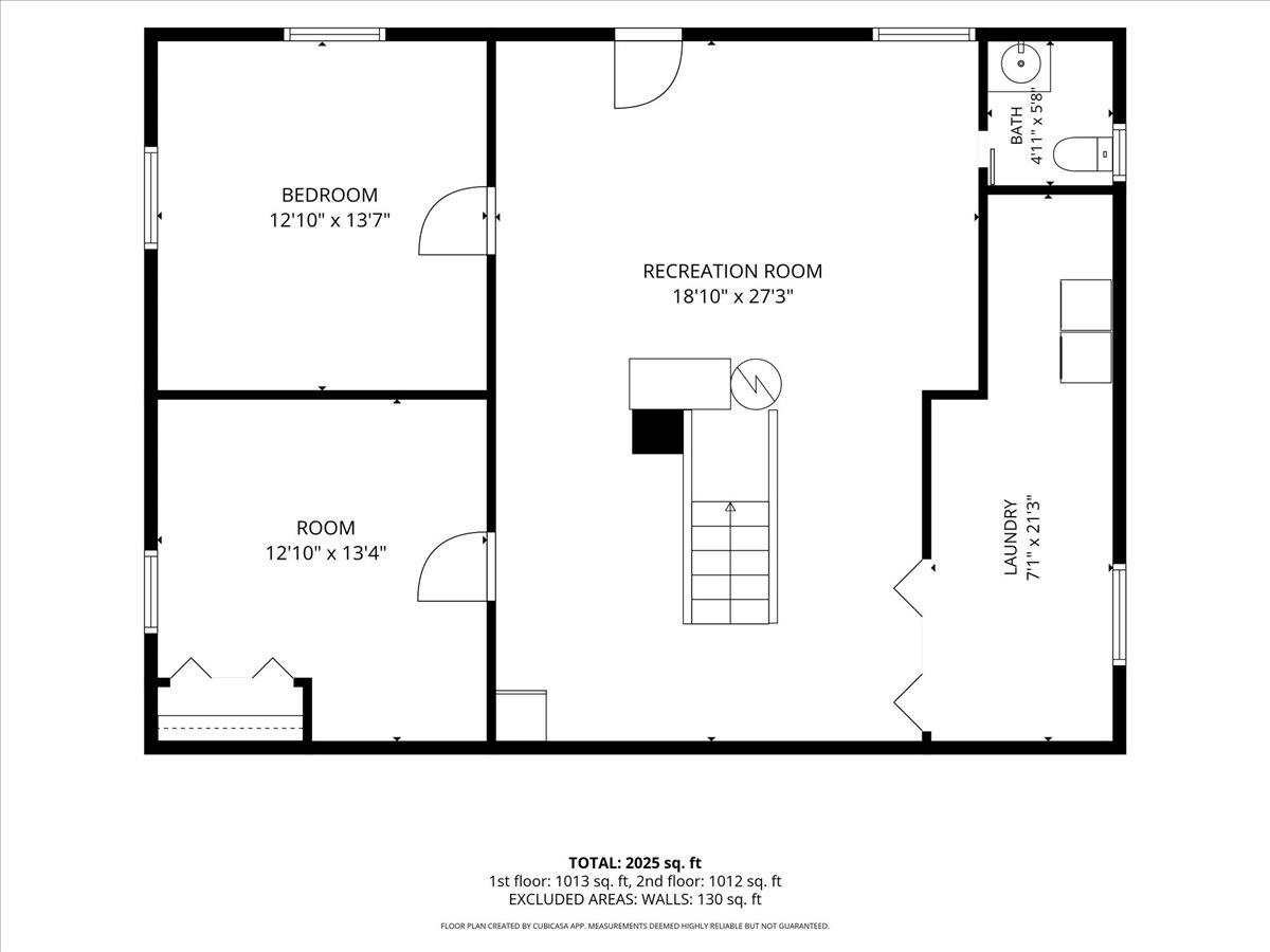 Basement Floorplan
