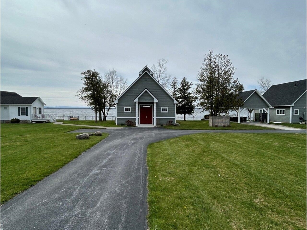 Paved Drive to the Home