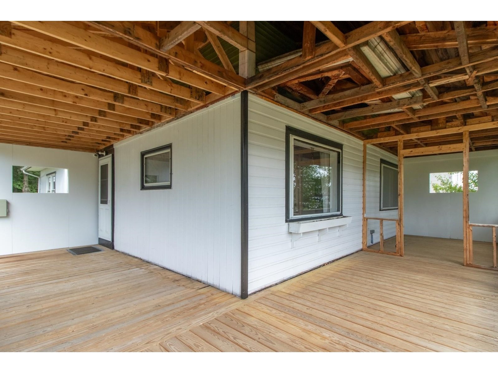 Covered front porch