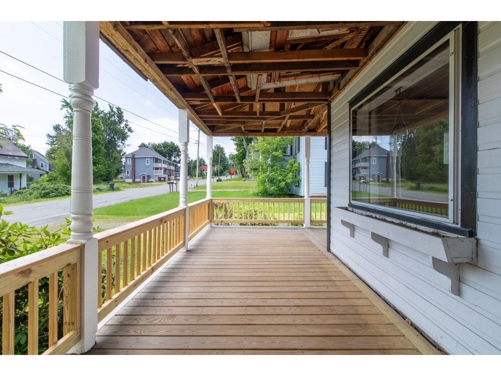 Covered front porch