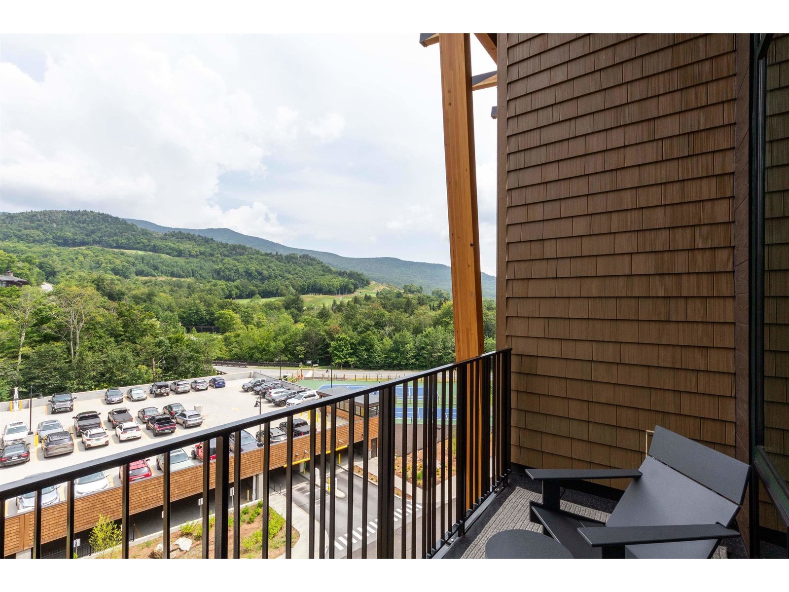 Upper Level Balcony South View