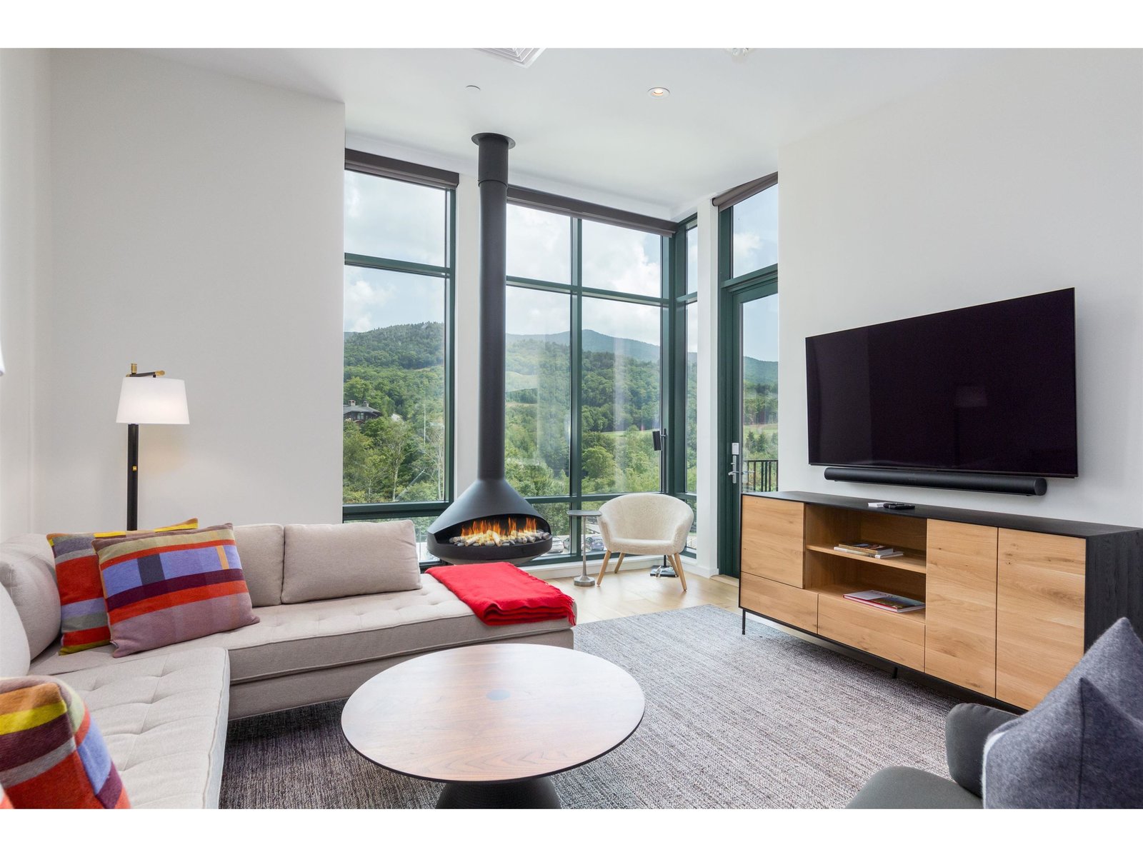Living Room and View
