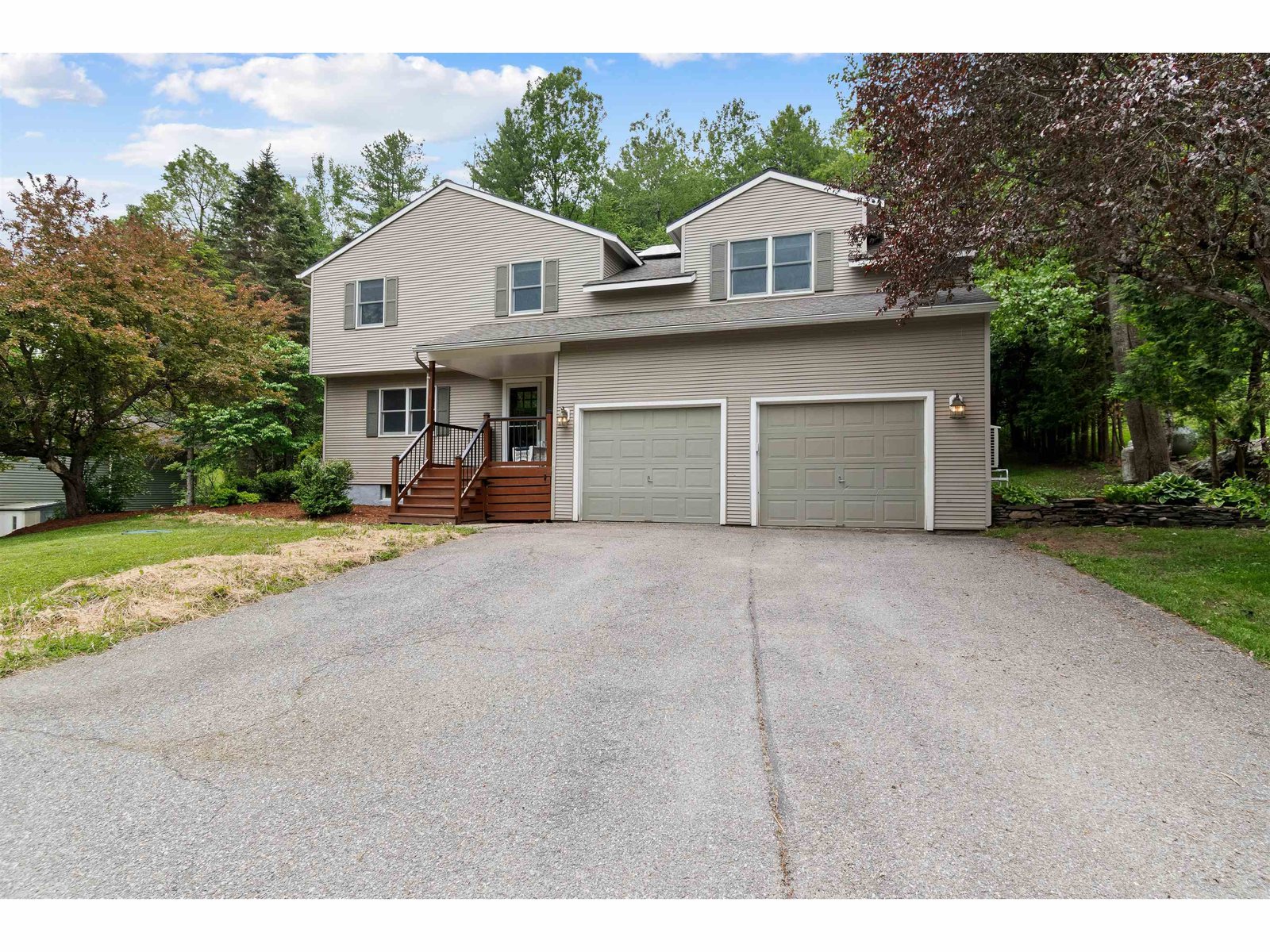 Large Paved Driveway