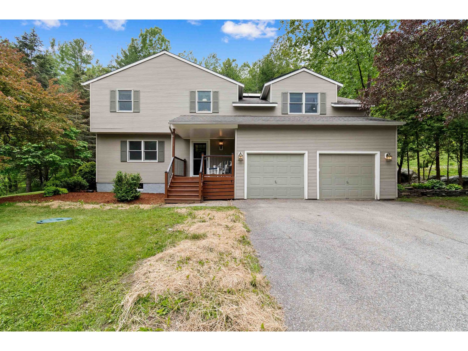 Attached Two-Car Garage with Heat