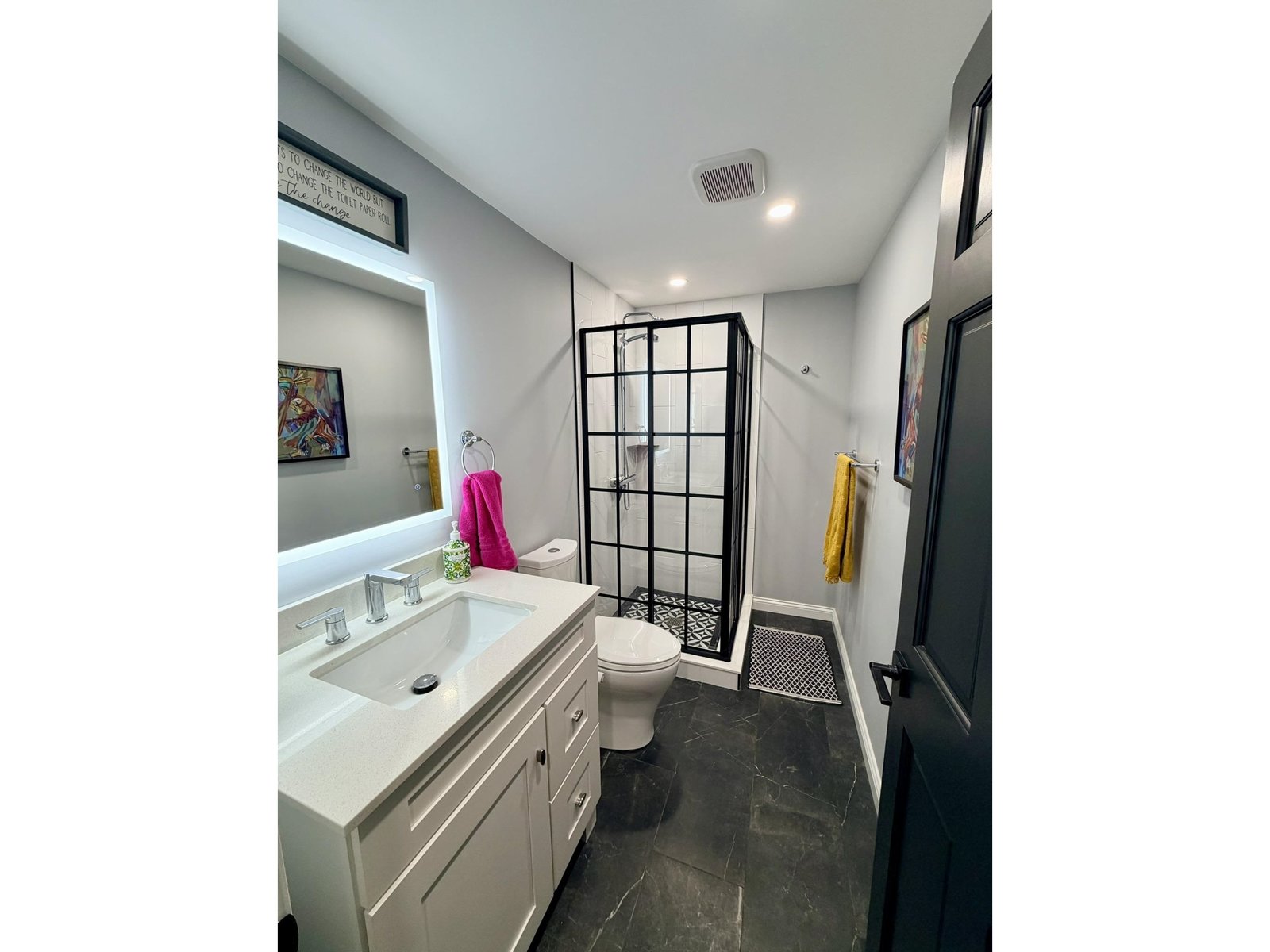 3/4 Bath - Basement