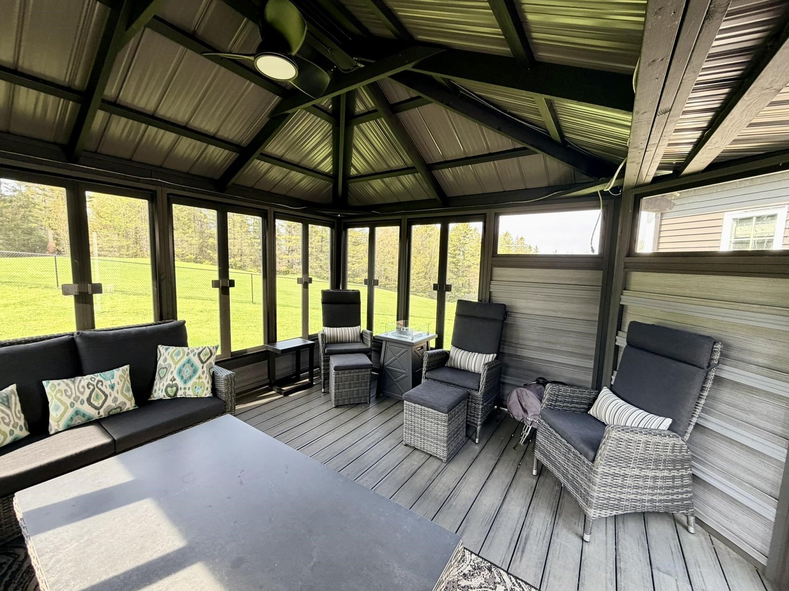 Fully Enclosed Gazebo